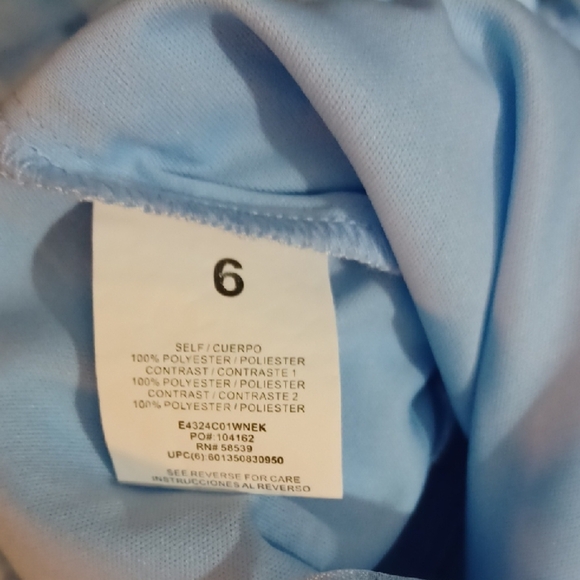 Xtraordinary Light Blue Striped Dress - Picture 9 of 9